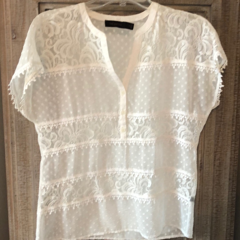The Limited White Blouse